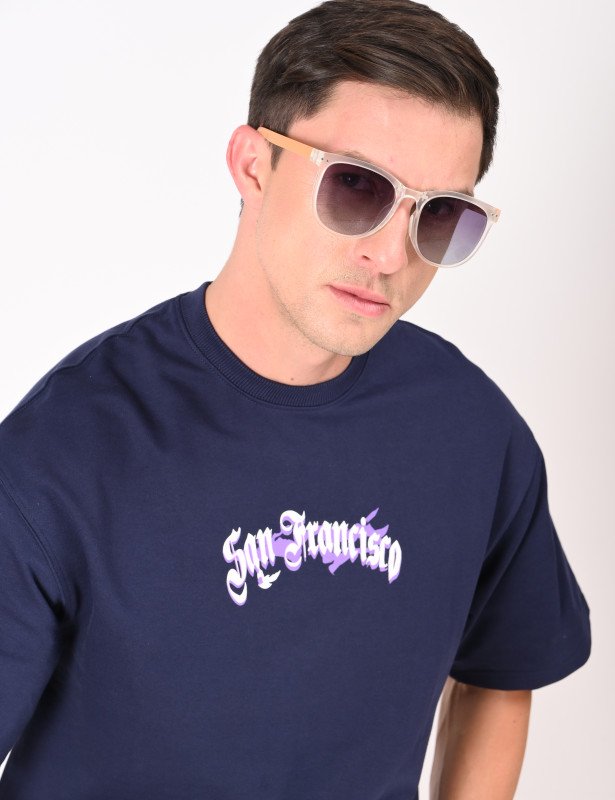 San Francisco Skyline Oversized Graphic Tee