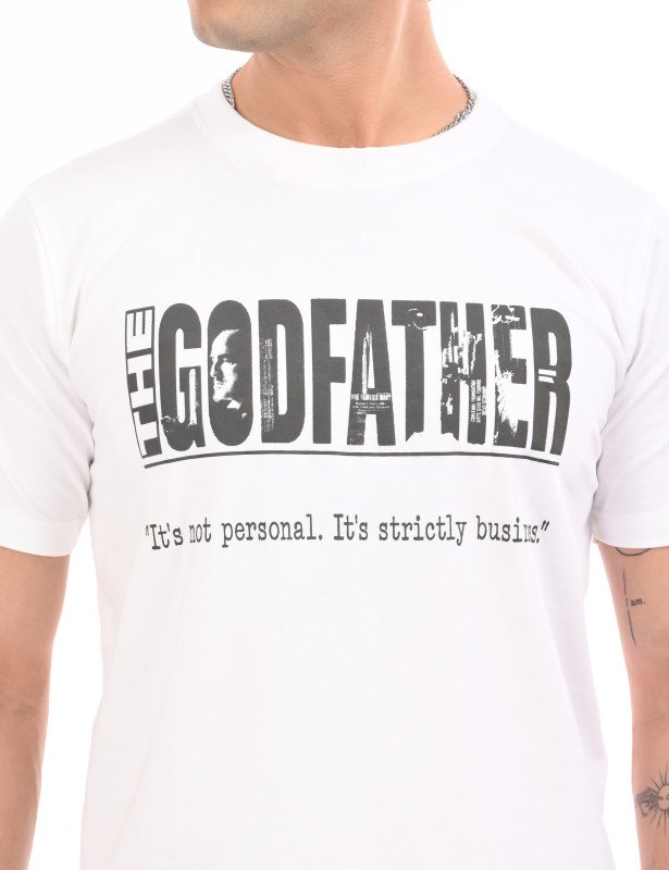 Buy One, Get One for Your Partner or Friend The Godfather Quote Graphic T-Shirt – Combo Pack (Green & White)