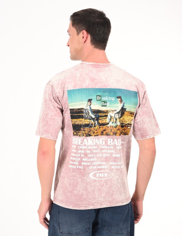 Breaking Bad Vintage Graphic Oversized T-Shirt